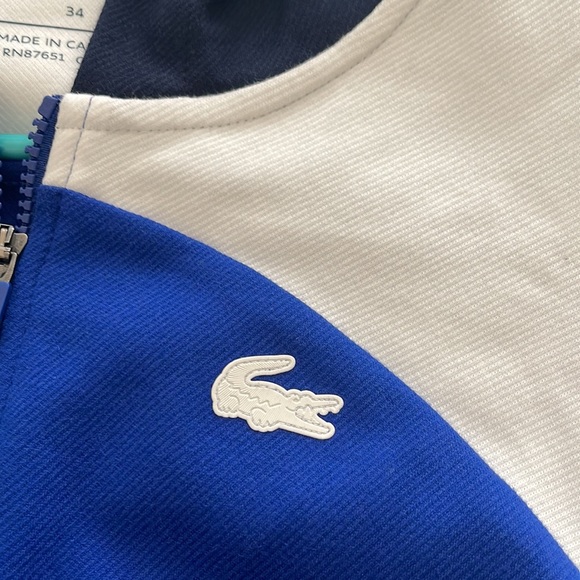 Lacoste Hooded Organic Cotton Zip Sweatshirt - Picture 6 of 9